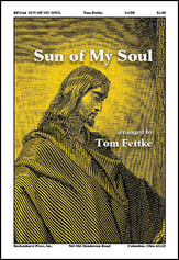 Sun of My Soul SATB choral sheet music cover